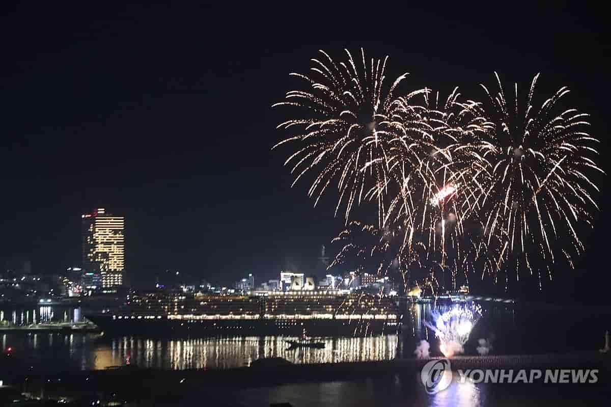 Foreign cruise ship visitors to S. Korea near 1.3 million