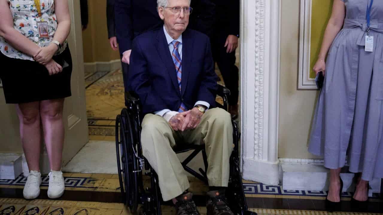McConnell attributes hospitalization to fall, ending health speculation