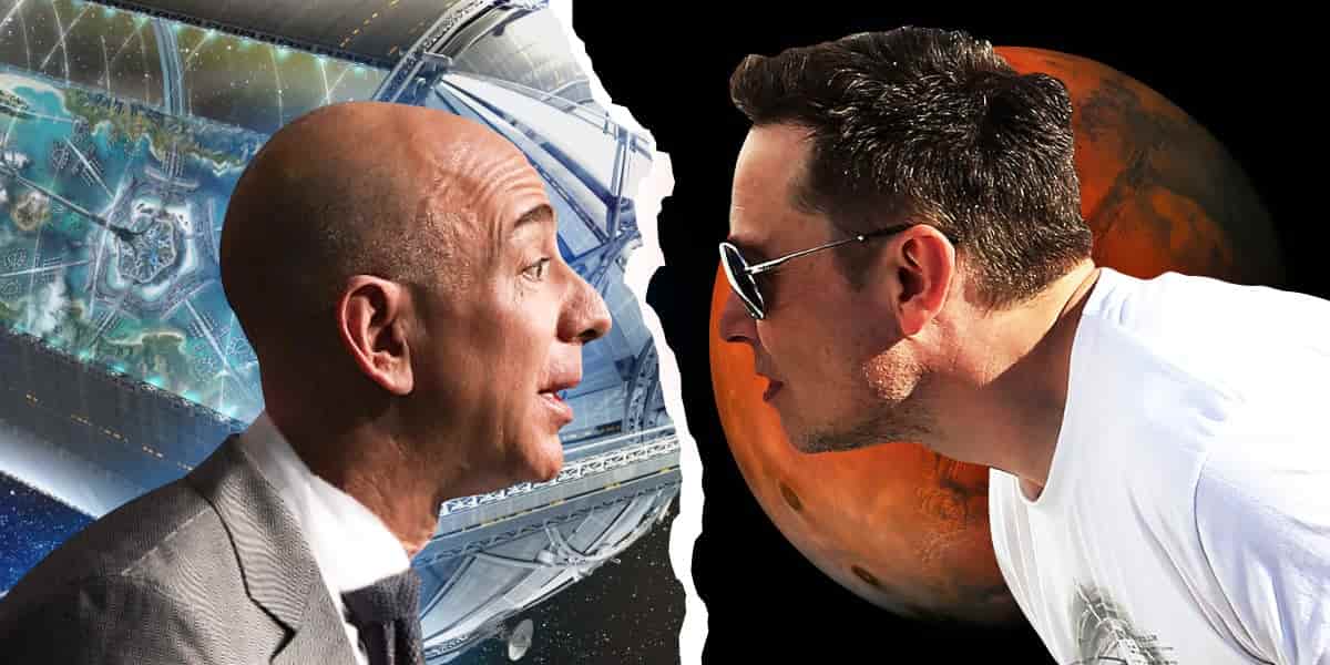 Elon Musk applauds Jeff Bezos' $28 billion investment in Blue Origin