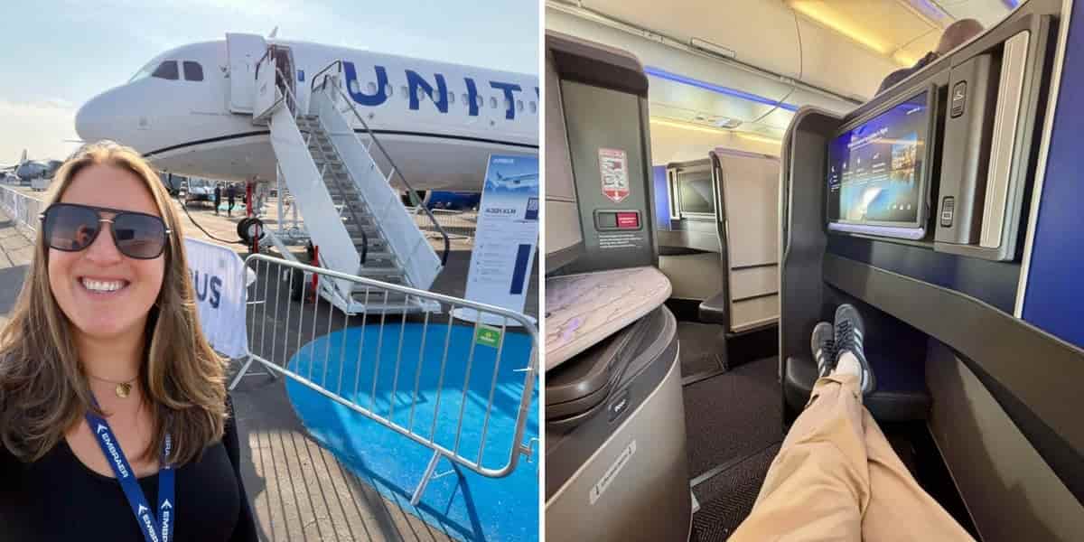United Airlines unveils new Airbus A321XLR with business-class doors