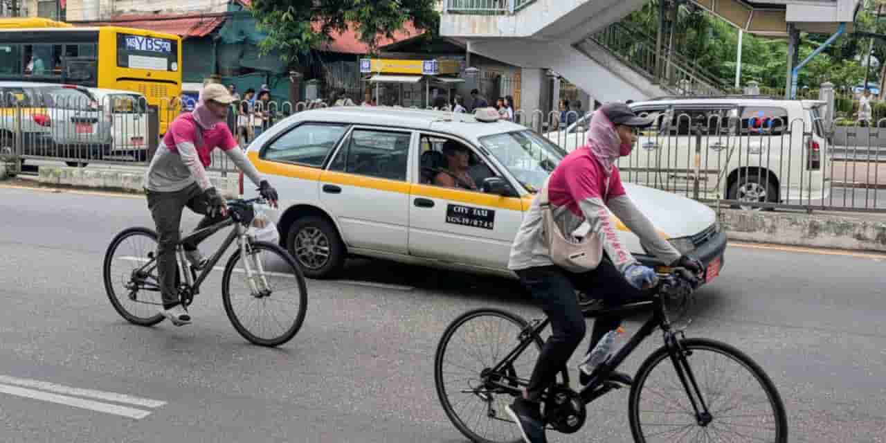 Foodpanda bike deliveries surge in Myanmar amid rising fuel costs