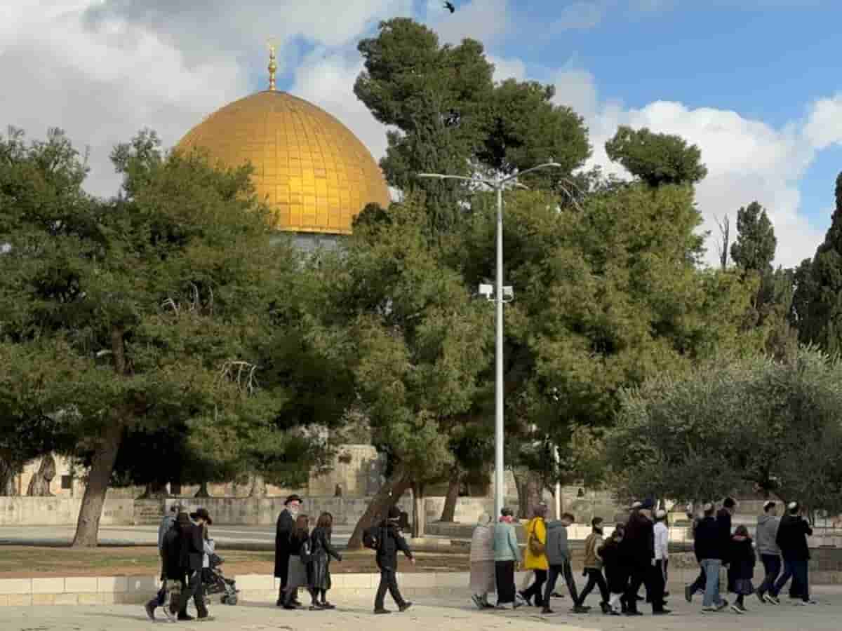 Israeli settlers raid Al-Aqsa Mosque under police protection