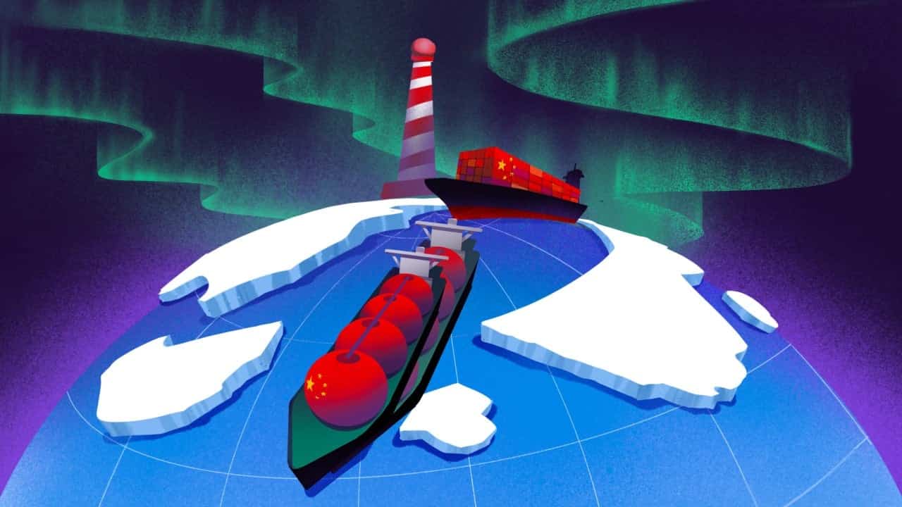 Middle East conflict pushes China to Arctic trade route