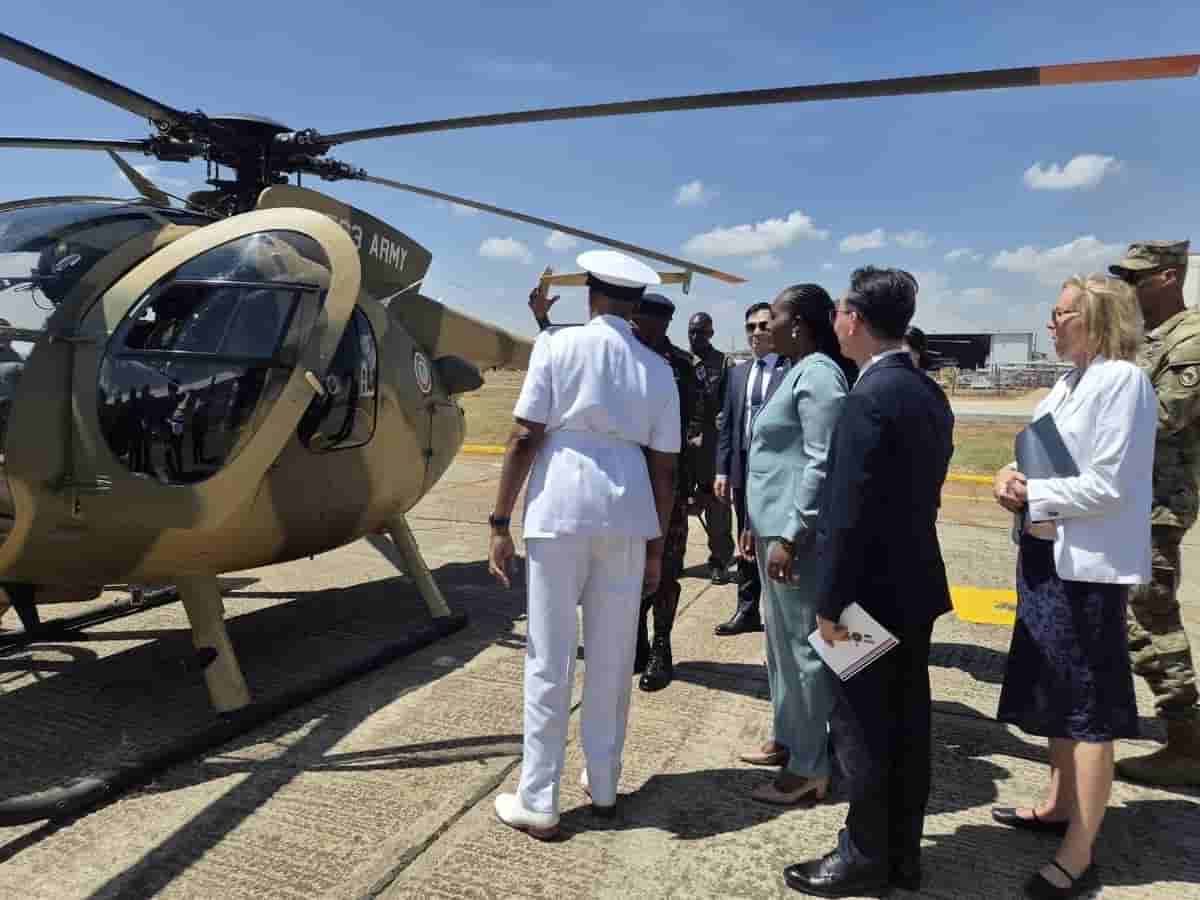 UN official thanks South Korea for donating helicopters to Kenya