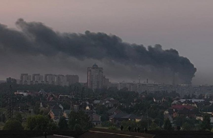 Ukraine drones strike Moscow Oblast plant, cause blackout in Crimea