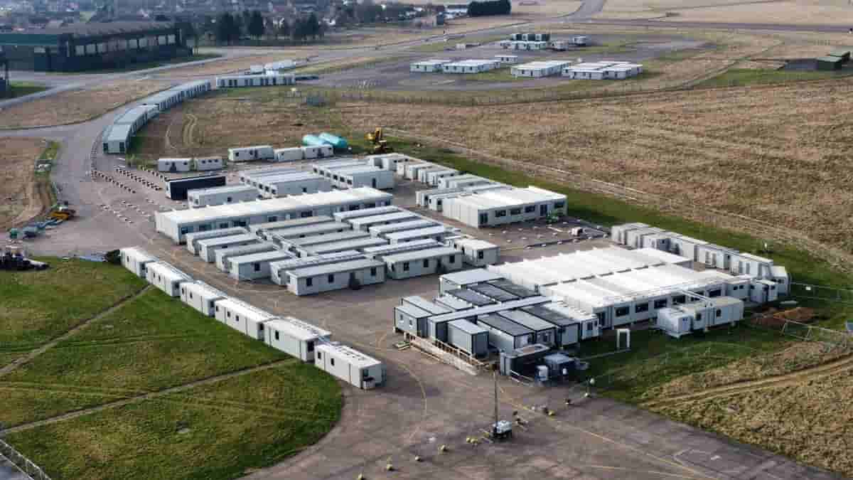 Two Latvian nationals arrested on suspicion of trespass offences at RAF base