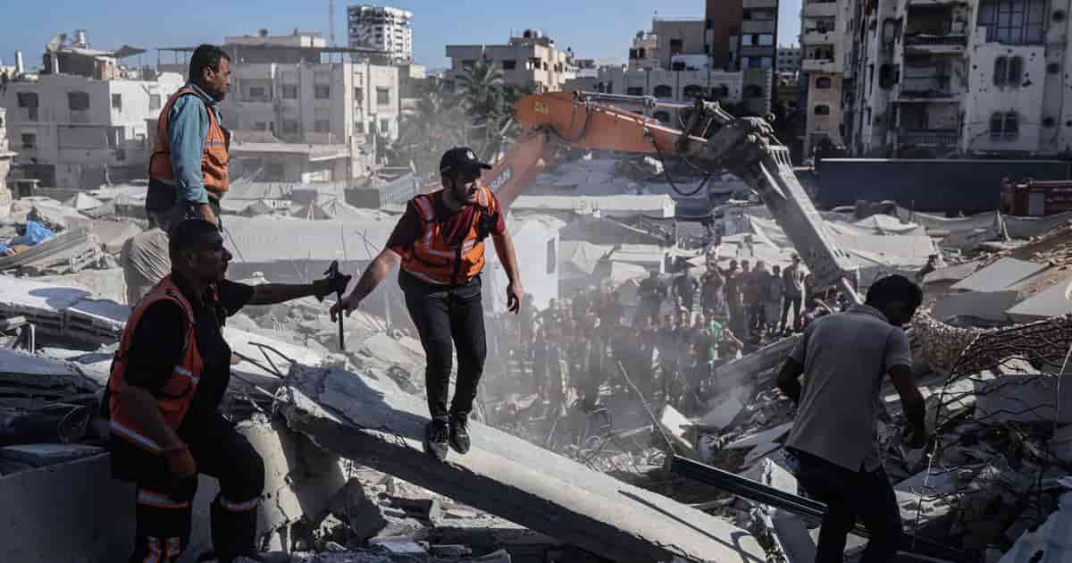 Gaza building collapse kills 66 amid ongoing conflict