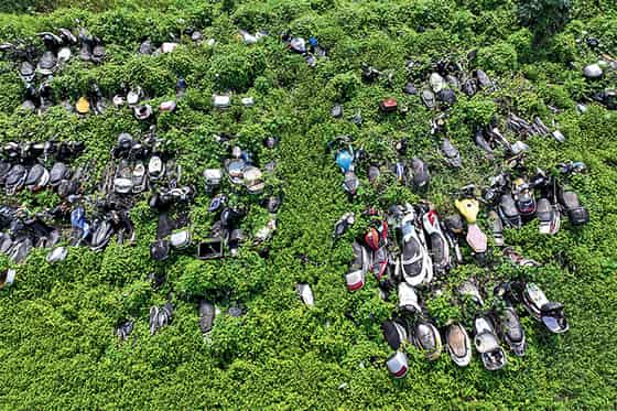 China's Motorcycles Outrun Law Scrapping Them at 13 Years