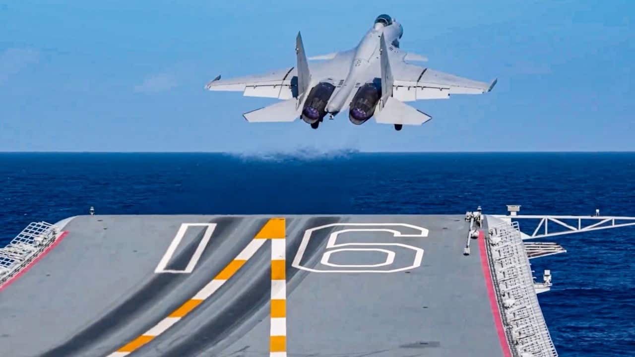 China's advanced fighter jets now capable of operating from all its aircraft carriers