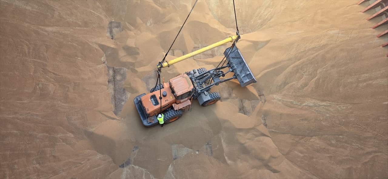 SABIL unloads first wheat vessel at Port of NEOM