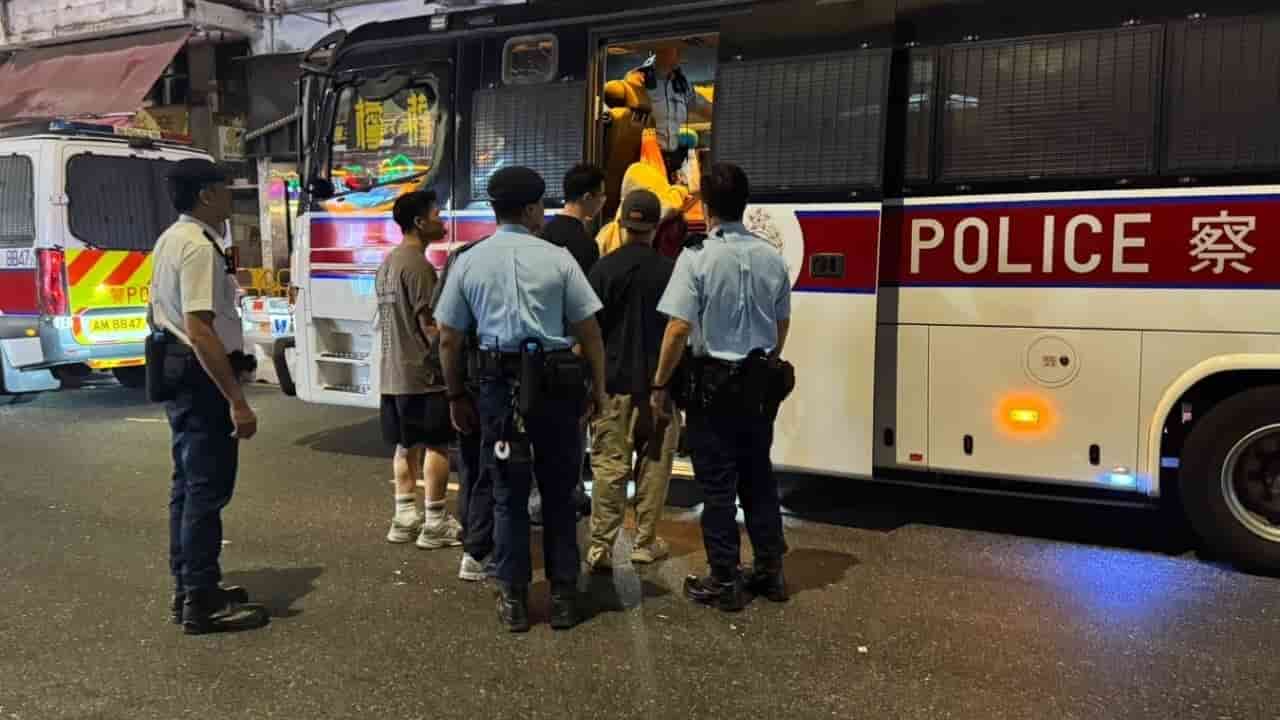 Hong Kong police arrest 20 in prostitution syndicate probe
