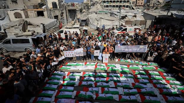 UN rights chief cites possible war crimes in Gaza over recovered bodies