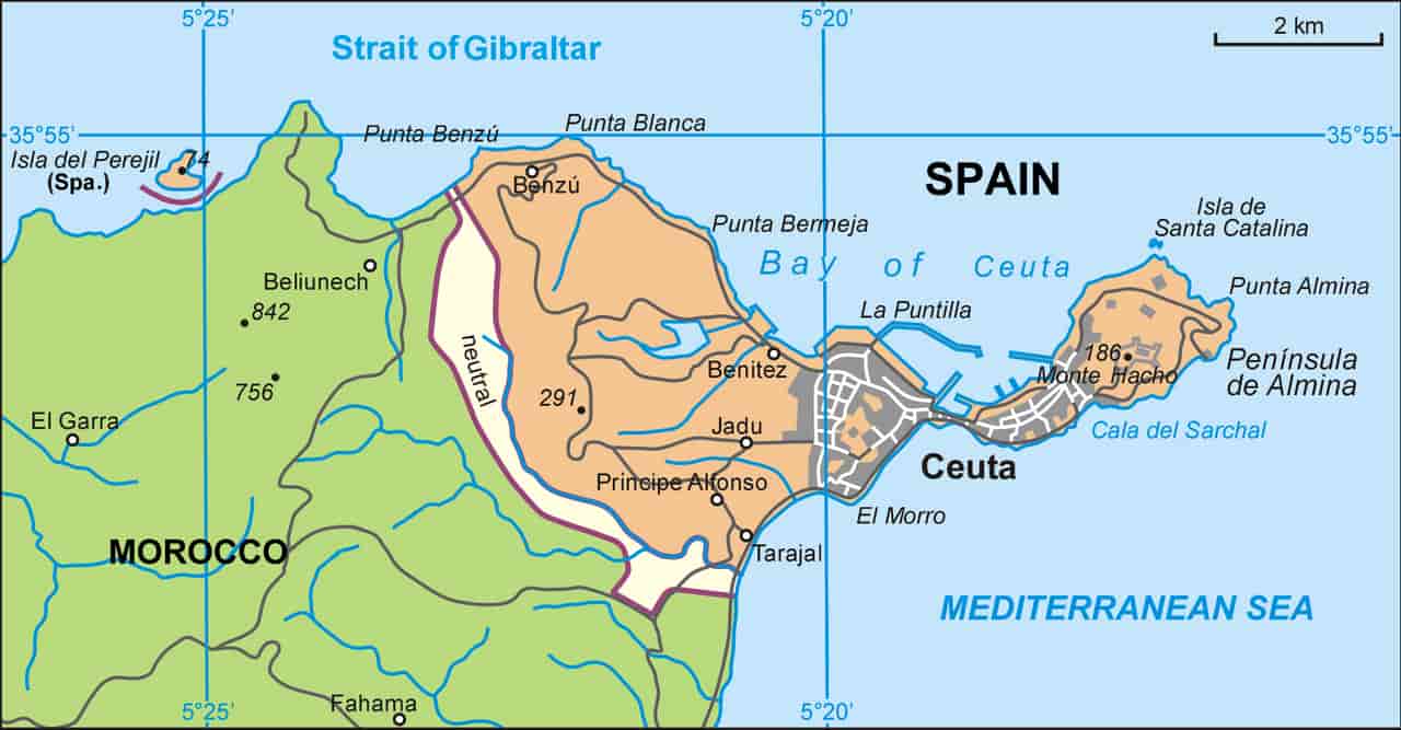 Ceuta leader: 100 people died during border rush
