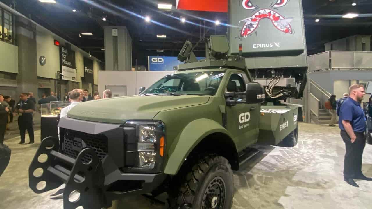 US defence expo highlights missile and drone counter-systems