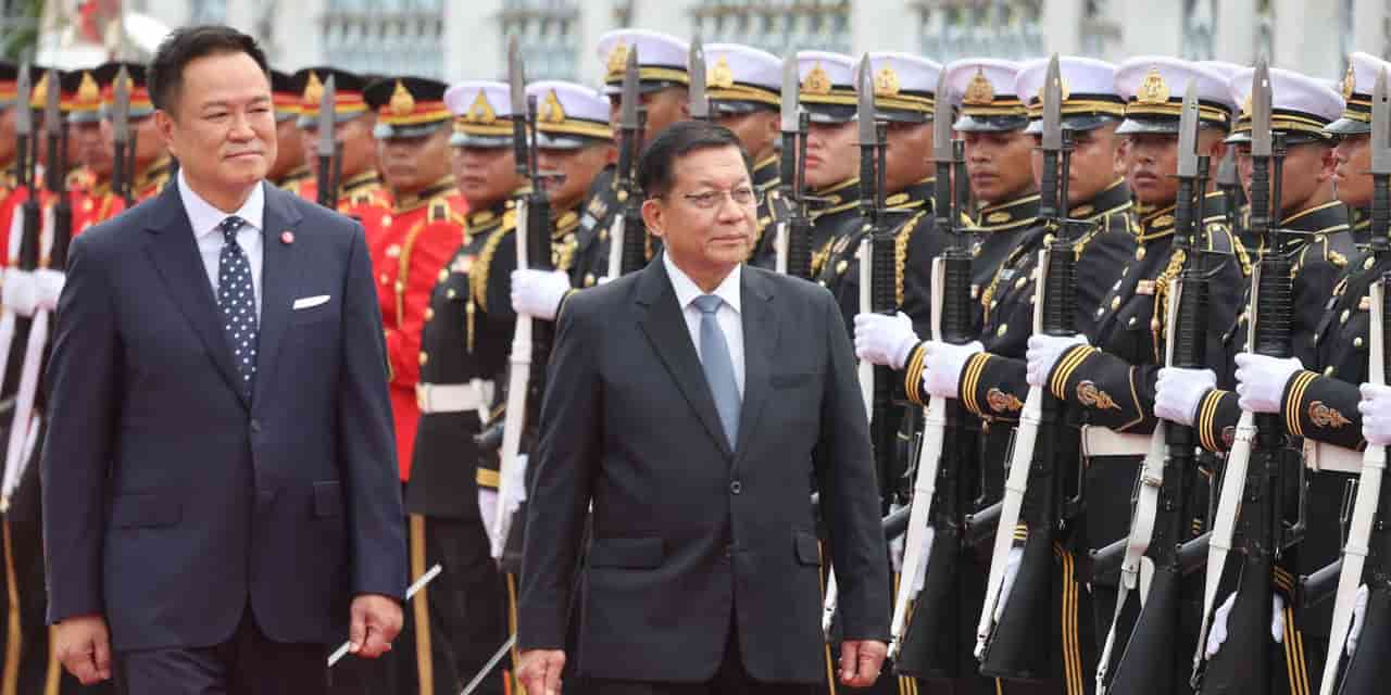Myanmar President Min Aung Hlaing visits Thailand seeking legitimacy