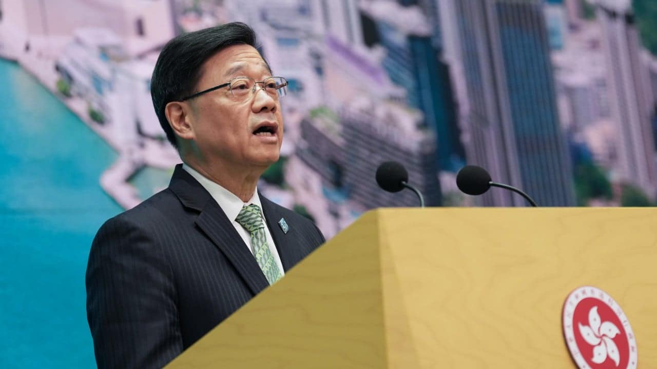 Hong Kong leader urges public to follow Legco debate on city's 5-year plan