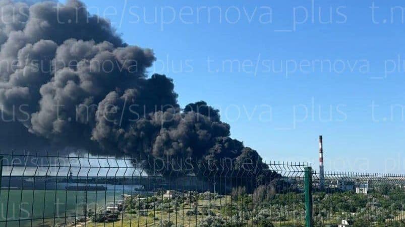 Ukraine drone attack causes total blackout in Kerch, Crimea