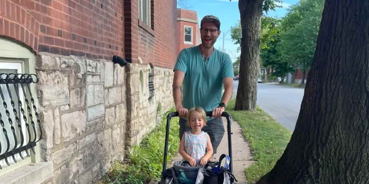 Family finds ideal walkable city neighborhood after seeking suburban space