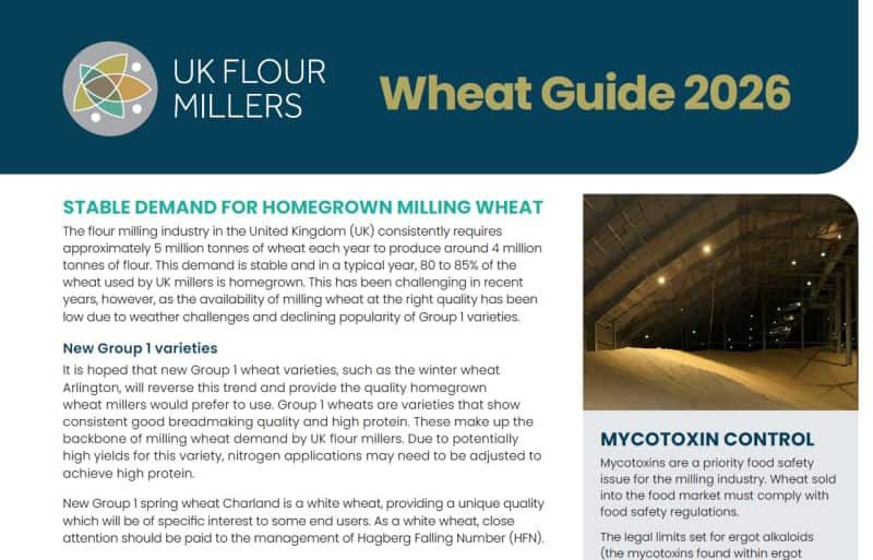UK Flour Millers release 2026 Wheat Guide