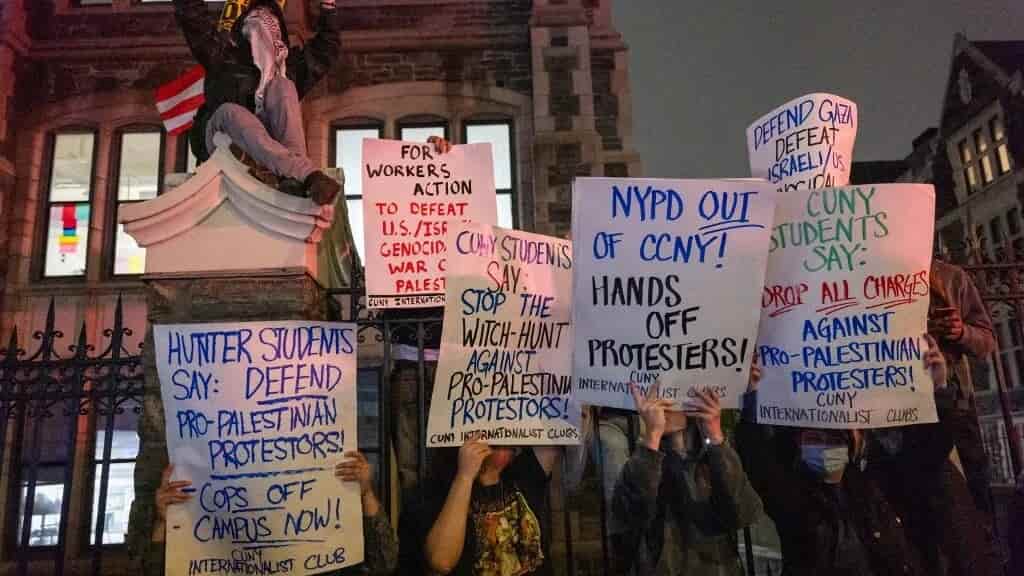 Cuny investments in weapons firms supplying Israel revealed