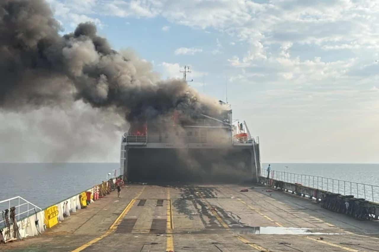 Three injured after drone attack on Turkish cargo ship near Novorossiysk
