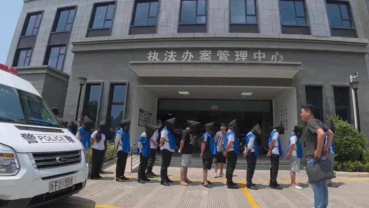 China launches year-long crackdown on organised crime, detaining over 8,200