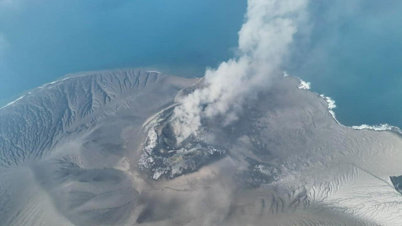 Two new islands emerge near Indonesia's Anak Krakatau volcano after eruption