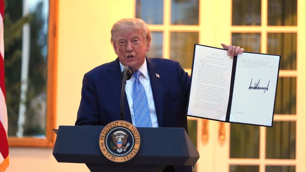 Trump signs bill expanding Russia sanctions, extending Iran measures