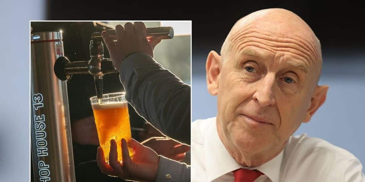 UK Chancellor John Healey to raise beer duty by 2p per pint