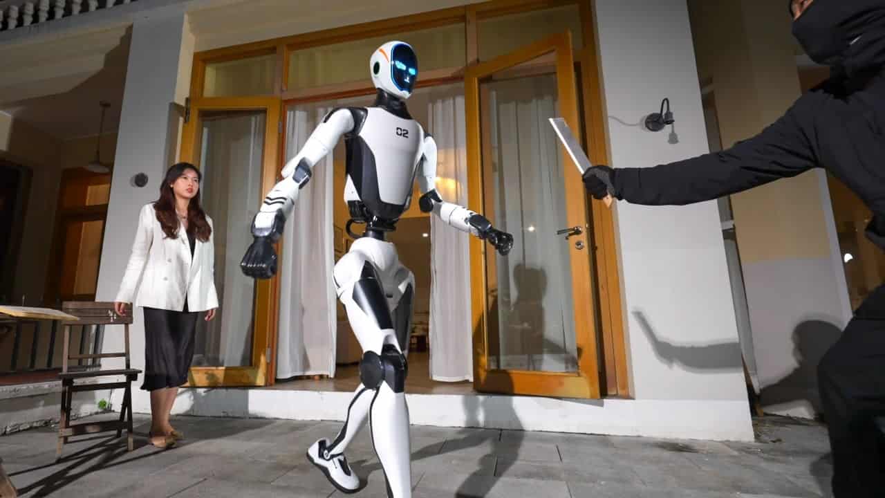 Unitree unveils H2-X robot that disarms attackers, lifts cars