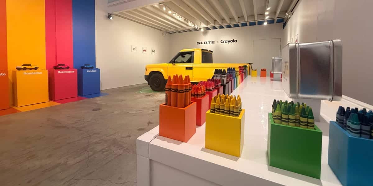 Slate EV Truck Partners With Crayola for Colorful Customization Options