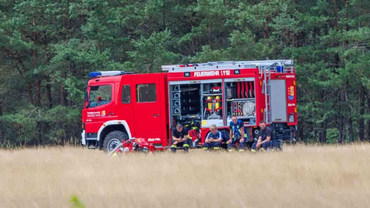 German wildfire spreads amid unexploded bomb threat