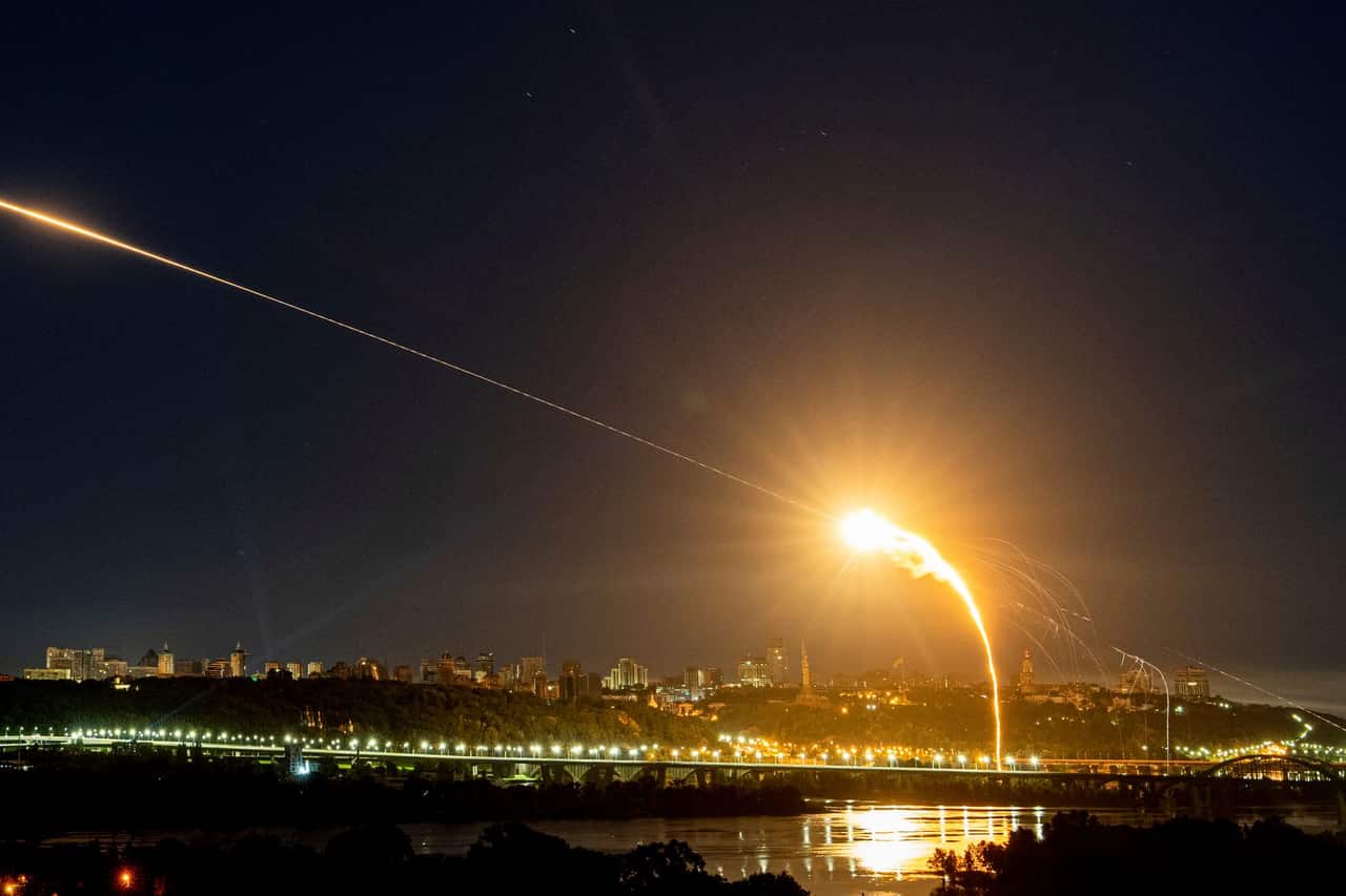 Kyiv hit by Russian drone attack for seventh consecutive night