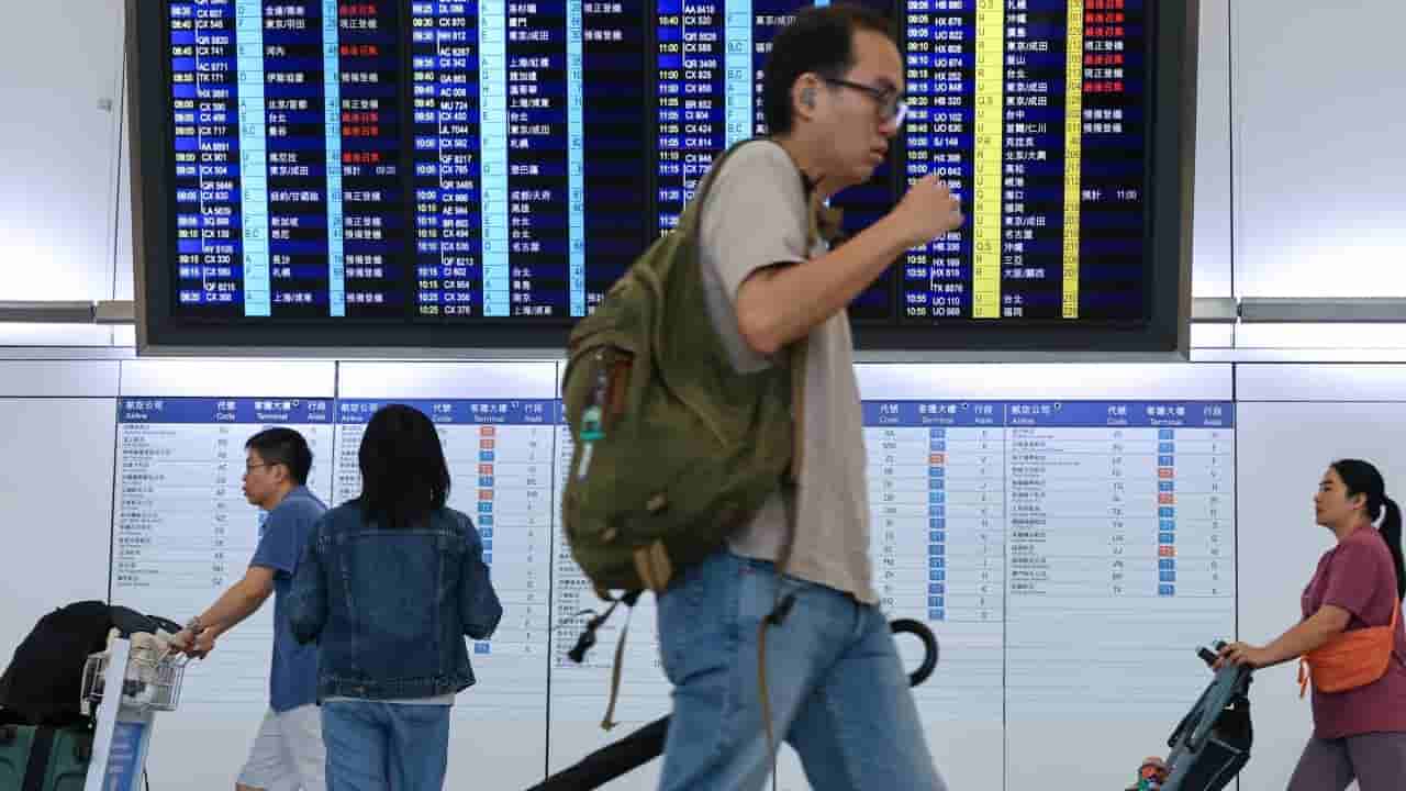 Typhoon Noul Strands Air Passengers in Hong Kong