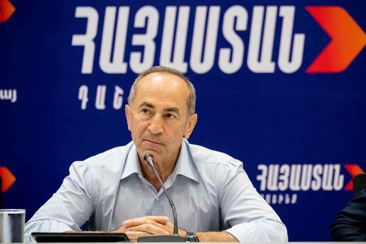 Armenia detains ex-President Kocharyan on corruption charges