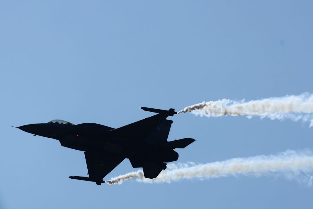 Ukrainian F-16 crashes during combat mission, pilot ejects safely