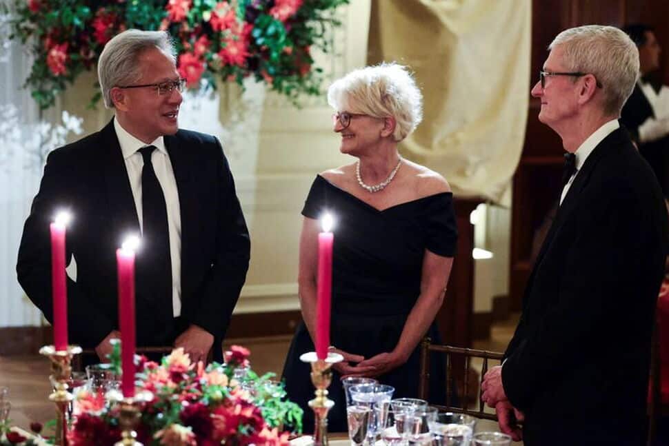 Trump, Xi host state dinner with tech and business leaders