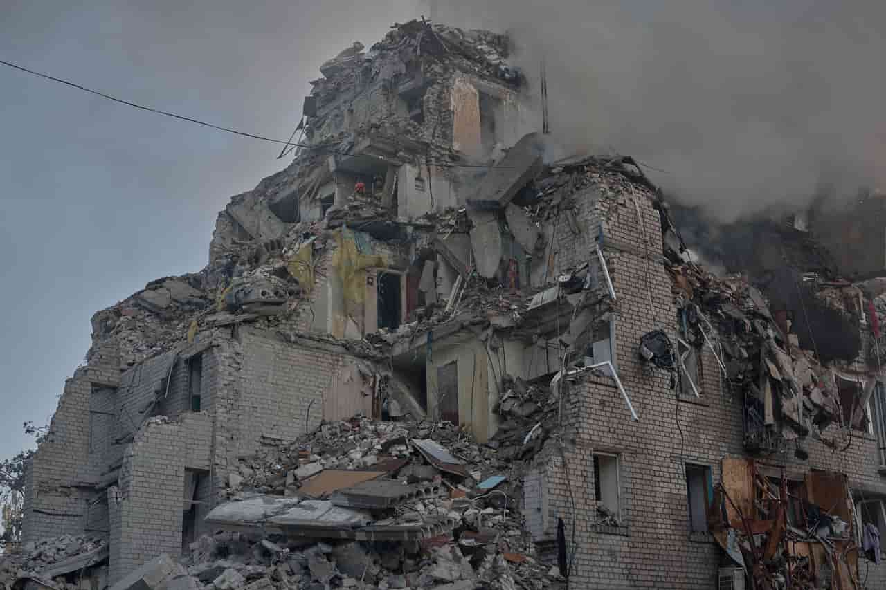 Russia's massive missile and drone attack on Kyiv kills at least 22