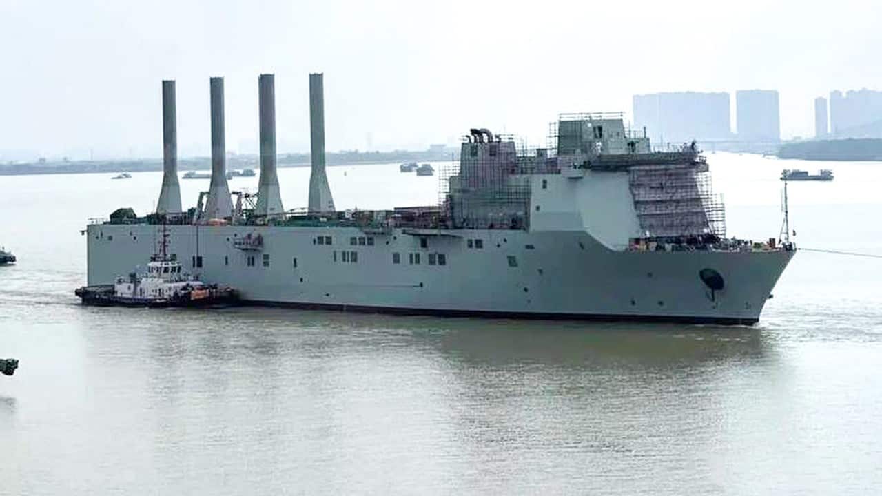 China's second mysterious drone mothership spotted, raising naval reach questions