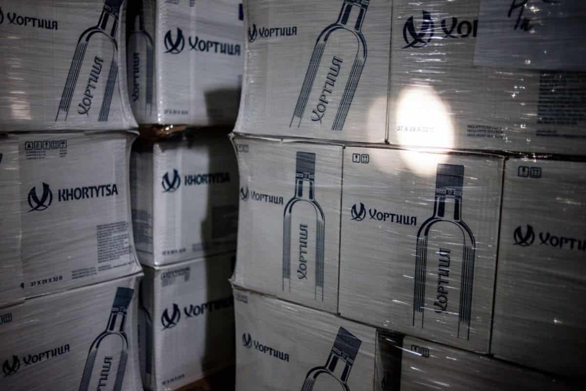 Russian attack destroys Ukraine's Khortytsia vodka plant