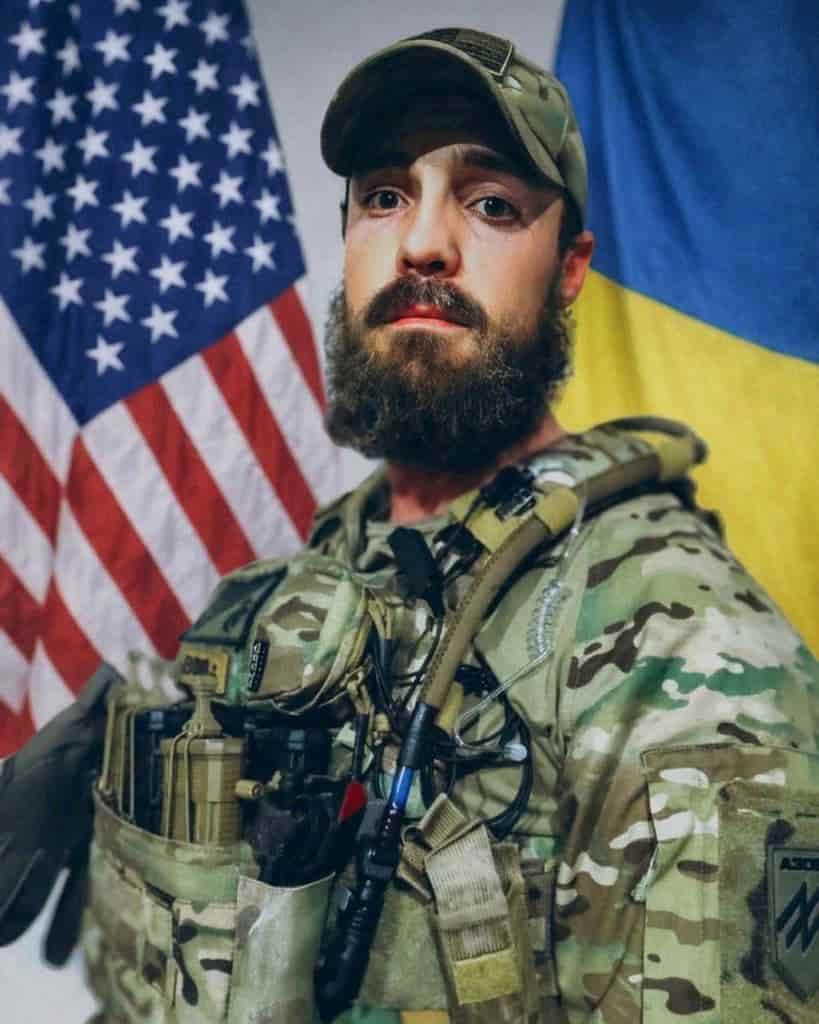 US Marine Shane Tackett died fighting in Ukraine
