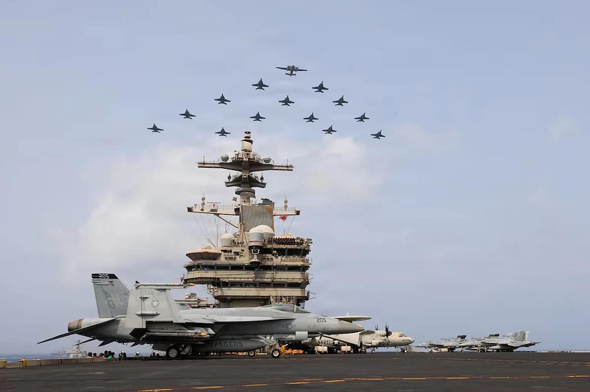 Kuwait intercepts Iranian drones, Bahrain sounds air raid sirens