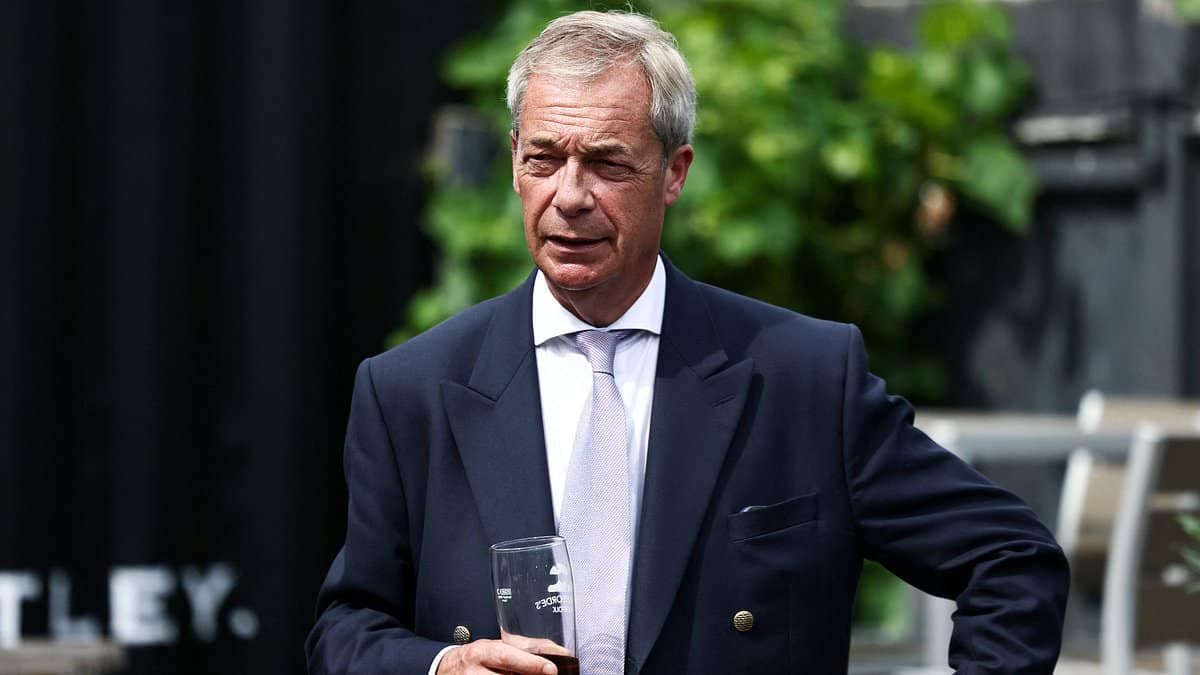 Man arrested over social media threat to shoot Nigel Farage