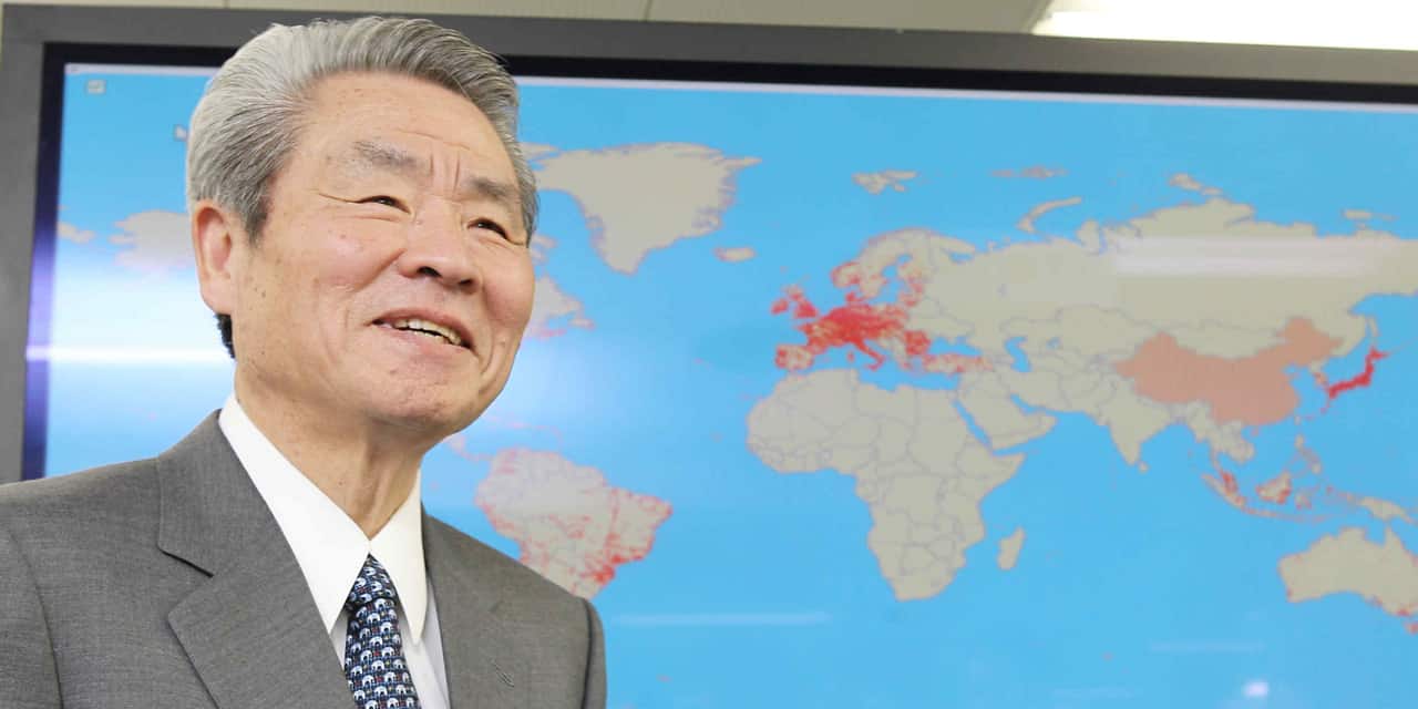 Masahiro Sakane, former Komatsu president, dies at 85