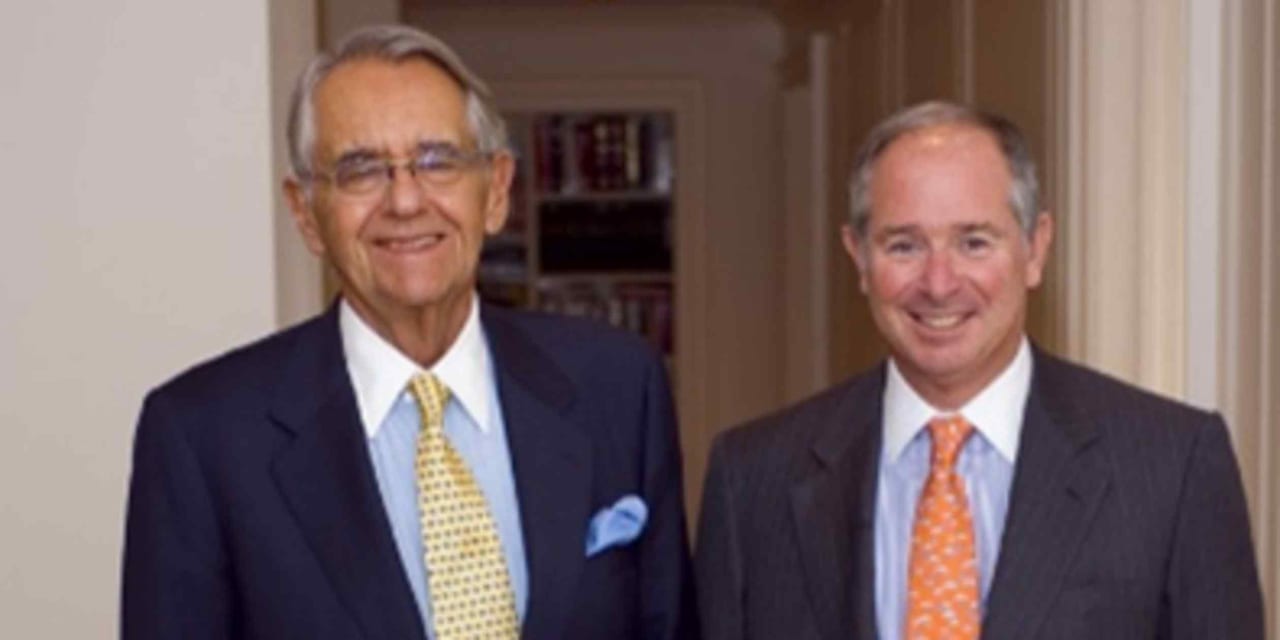 Blackstone co-founder Stephen Schwarzman's early career