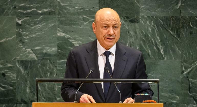 Yemen leader calls for international action against Houthi 'aggression'