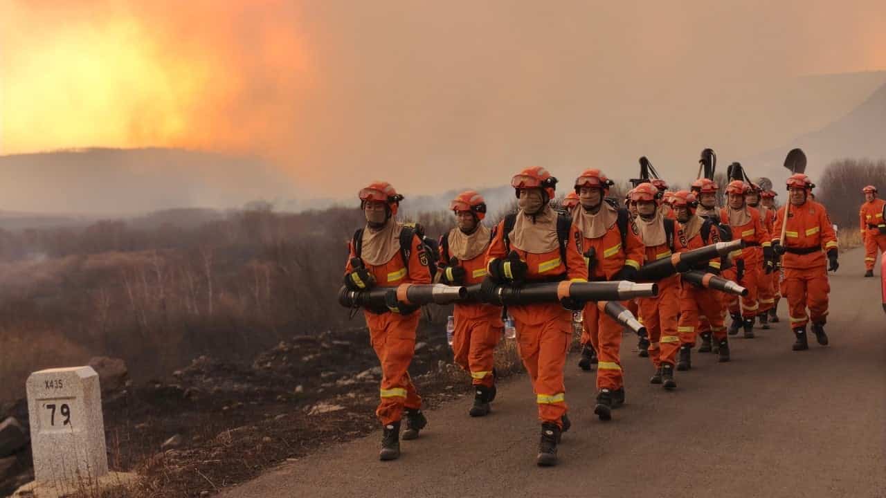 China criticizes Japan's KDDI over Mongolia wildfire