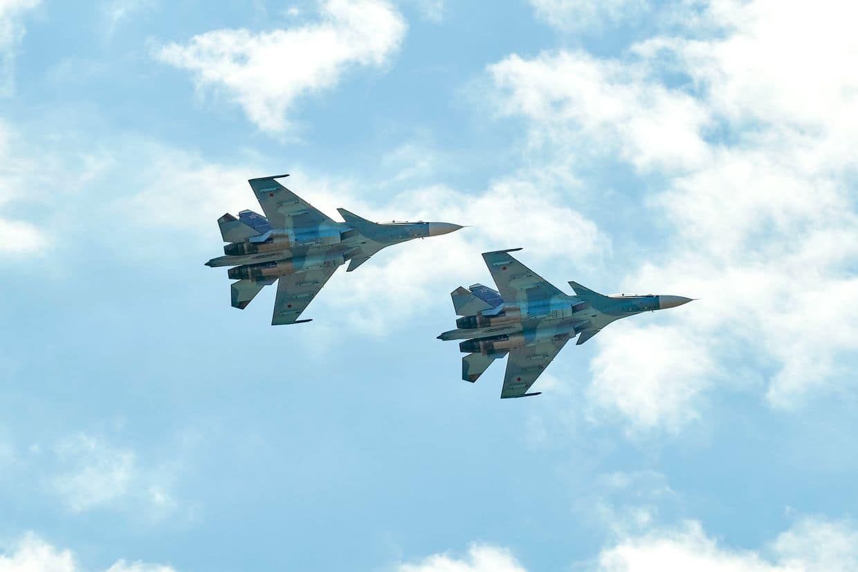 Russian Su-30 fighter jet crashes in Kaliningrad during training