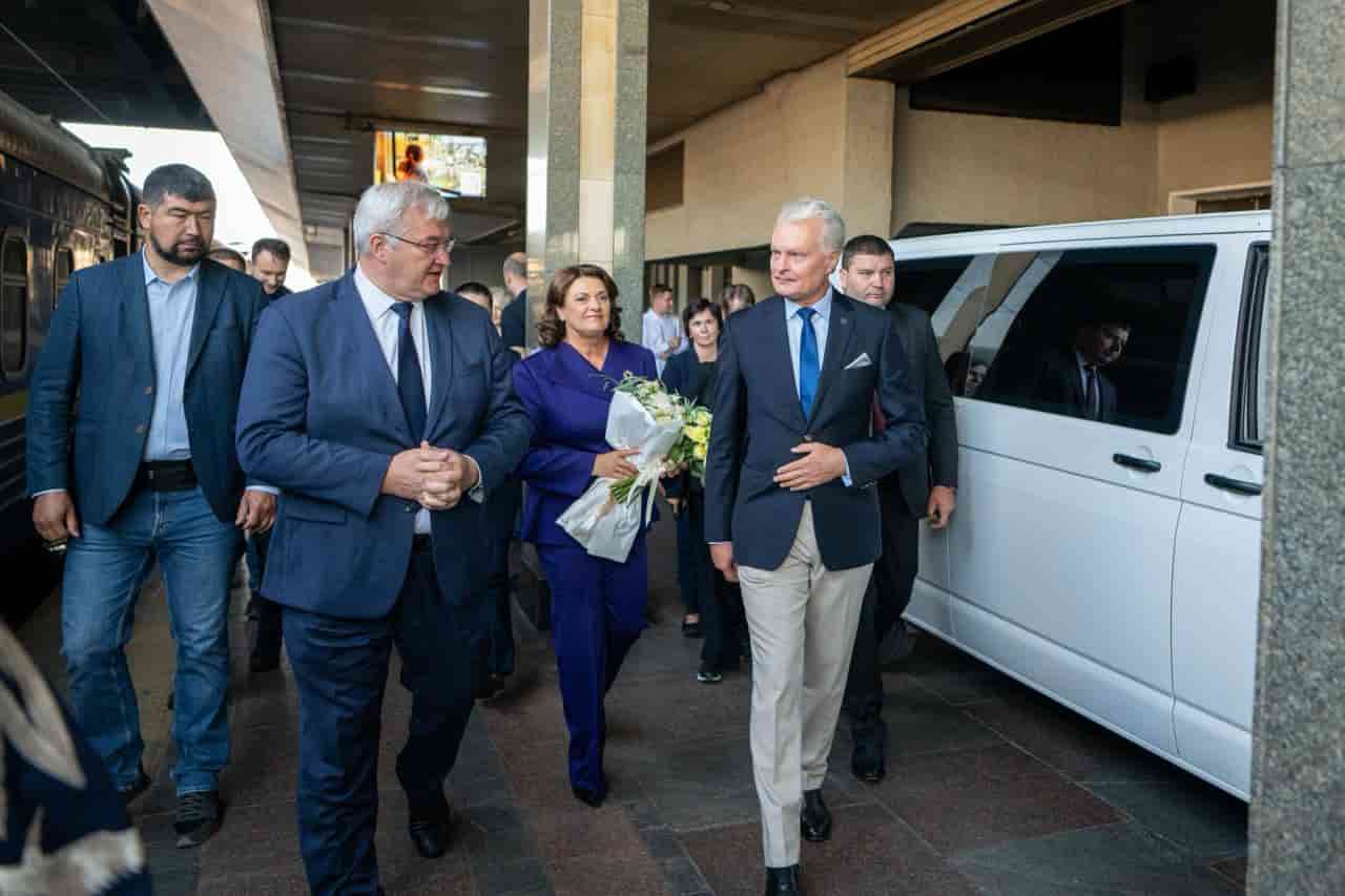Nordic, Baltic leaders arrive in Kyiv for Independence Day, pledge support
