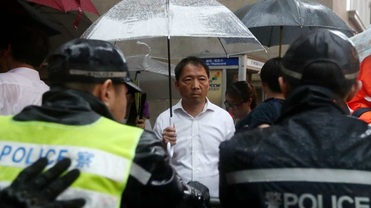 Ex-Hong Kong opposition leader reportedly denied UK entry, faces deportation